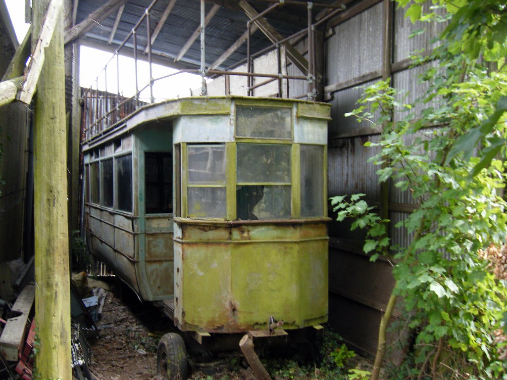 Brighton Tram 53 before restoration